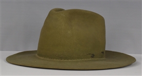 Elvis Presley Owned and Monogrammed “Nudies” Stetson Hat - Created for Film Use