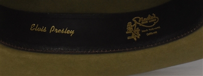 Elvis Presley Owned and Monogrammed “Nudies” Stetson Hat - Created for Film Use