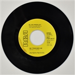 1972 Elvis Presley RCA Victor Yellow Label “Not For Sale” 45 RPM Single He Touched Me” / “Bosom of Abraham