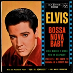 Collection of Six Elvis Presley RCA Import 45 RPM EPs and Singles from Mexico, France, and Germany