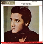 Collection of Six Elvis Presley RCA Import 45 RPM EPs and Singles from Mexico, France, and Germany