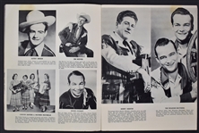 1955 <em>Grand Ole Opry</em> Souvenir Concert Program Featuring Elvis Presley