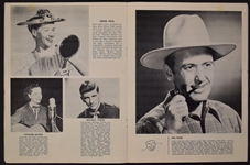 1955 <em>Grand Ole Opry</em> Souvenir Concert Program Featuring Elvis Presley