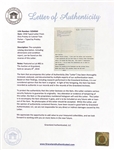 1958 Typed Letter From Elvis Presley to Colonel Tom Parker – Typed by Presley Himself! -From The Trudy Forsher Collection