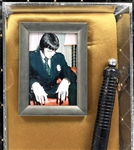 Elvis Presley Owned Police Baton Gifted to Him from Denver Colorado Police Captain – In Fabulous Framed Display!