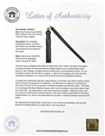 Elvis Presley Owned Police Baton Gifted to Him from Denver Colorado Police Captain – In Fabulous Framed Display!