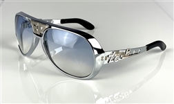 Elvis Presley Owned and Worn "TCB" Grand Prix Sunglasses with "EP" in the Bridge - From the Estate of one of Elvis Former Pilots*