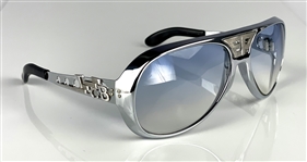Elvis Presley Owned and Worn TCB Grand Prix Sunglasses with EP in the Bridge - From the Estate of one of Elvis' Former Pilots*