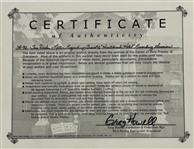 1956 Elvis Presley “Heartbreak Hotel” Recording Session Collection with Colonel Tom Parker Signed Check and Tom Diskin Letter  - From The 1999 Graceland Archives Auction
