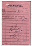 1956 Elvis Presley “Heartbreak Hotel” Recording Session Collection with Colonel Tom Parker Signed Check and Tom Diskin Letter  - From The 1999 Graceland Archives Auction