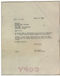 1956 Elvis Presley “Heartbreak Hotel” Recording Session Collection with Colonel Tom Parker Signed Check and Tom Diskin Letter  - From The 1999 Graceland Archives Auction
