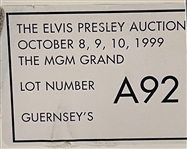 1956 Elvis Presley “Heartbreak Hotel” Recording Session Collection with Colonel Tom Parker Signed Check and Tom Diskin Letter  - From The 1999 Graceland Archives Auction