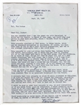 1957 Real Estate Proposal to Elvis Presley From  Realtor Who Sold Him Graceland - From The 1999 Graceland Archives Auction