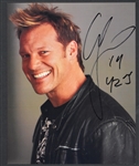 Collection of Nine Wrestling Superstars Signed 8x10s Incl. Hulk Hogan (9) (BAS)