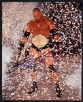 Collection of Nine Wrestling Superstars Signed 8x10s Incl. Hulk Hogan (9) (BAS)