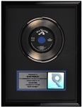 RIAA Platinum Record Award for Elvis Presleys 1956 EP <em>Elvis Volume 1</em>