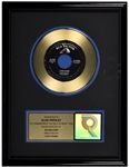 RIAA Gold Record Award for Elvis Presley's 1958 Single “I Got Stung””