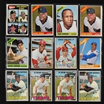 1965-1967 Topps Baseball Shoebox Collection (862) Including Hall of Famers and Stars