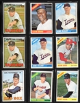 1965-1967 Topps Baseball Shoebox Collection (862) Including Hall of Famers and Stars