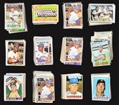 1965-1967 Topps Baseball Shoebox Collection (862) Including Hall of Famers and Stars