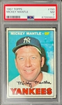 1967 Topps Baseball #150 Mickey Mantle – PSA NM 7