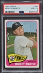 1965 Topps Baseball #350 Mickey Mantle – PSA VG-EX 4