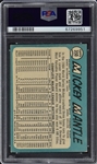 1965 Topps Baseball #350 Mickey Mantle – PSA VG-EX 4