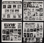 Rare Complete 1971 Advance Summer Festival “Radio Station” Menu, RCA Letter and Box Set with <em>The Other Sides – Elvis Worldwide Gold Award Hits Vol. 2</em>