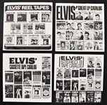 Rare Complete 1971 Advance Summer Festival “Radio Station” Menu, RCA Letter and Box Set with <em>The Other Sides – Elvis Worldwide Gold Award Hits Vol. 2</em>
