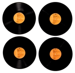 Rare Complete 1971 Advance Summer Festival “Radio Station” Menu, RCA Letter and Box Set with <em>The Other Sides – Elvis Worldwide Gold Award Hits Vol. 2</em>