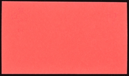 Vernon Presley TCB Letterhead and Red TCB Business Card