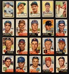 1952-56 Topps and Bowman Shoebox Collection of 318 Incl. Many Hall of Famers