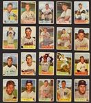 1952-56 Topps and Bowman Shoebox Collection of 318 Incl. Many Hall of Famers