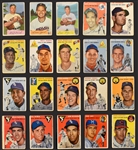 1952-56 Topps and Bowman Shoebox Collection of 318 Incl. Many Hall of Famers