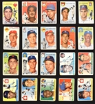 1952-56 Topps and Bowman Shoebox Collection of 318 Incl. Many Hall of Famers