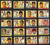 1952-56 Topps and Bowman Shoebox Collection of 318 Incl. Many Hall of Famers