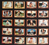 1952-56 Topps and Bowman Shoebox Collection of 318 Incl. Many Hall of Famers