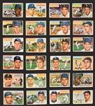 1952-56 Topps and Bowman Shoebox Collection of 318 Incl. Many Hall of Famers