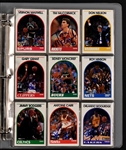 1989 HOOPS Basketball Near-Complete Autographed Set (293/352) Incl. #21 Michael Jordan PSA/DNA GEM MINT 10 Plus 292 Other Signed Cards 
