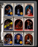 1989 HOOPS Basketball Near-Complete Autographed Set (293/352) Incl. #21 Michael Jordan PSA/DNA GEM MINT 10 Plus 292 Other Signed Cards 