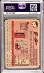 1958 Topps #5 Willie Mays – PSA VG 3