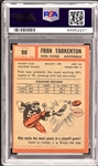 1962 Topps Football #90 Fran Tarkenton – PSA EX-MT 6