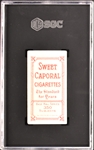 1909-11 T206 Sweet Caporal Lena Blackburne – SGC VG-EX 4