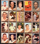 1962 Topps Baseball Collection of 172 Incl. Elston Howard, Early Wynn and AL & NL Homer Kings