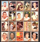 1962 Topps Baseball Collection of 172 Incl. Elston Howard, Early Wynn and AL & NL Homer Kings