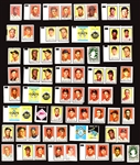 1960's Topps Inserts and Novelty Issues Collection of 73 Incl. 1970 Topps Posters, 1962 Topps Stamps and 1962 Topps Baseball Bucks