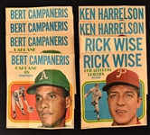 1960's Topps Inserts and Novelty Issues Collection of 73 Incl. 1970 Topps Posters, 1962 Topps Stamps and 1962 Topps Baseball Bucks