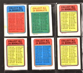 1970 Topps Baseball Booklets Complete Set (24)