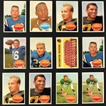 1960 Topps Football Near Set (117/132) Plus Duplicates (159)