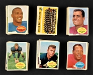 1960 Topps Football Near Set (117/132) Plus Duplicates (159)